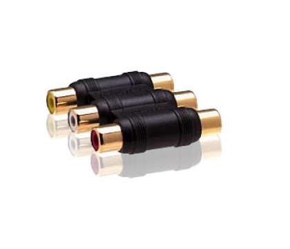 RadioShack Triple Phono Plug Coupler